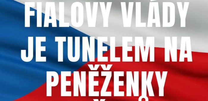 Tunel na peněženky českých občanů!